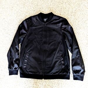 GUESS BOMBER JACKET, black.  Size XL